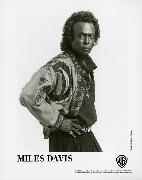 Miles Davis 1989 by Richard Rothman